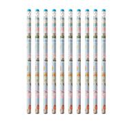Papeterie d'écriture lisse numéro 2 | Lot de 2 crayons à papier mignons pour garçons, filles, étudiants, enseignants, maison, salle de essin, esquisse