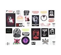Papeterie-Stickers - Stranger Things - Autocollant Stranger Things 5 Lumineux Dans Le Noir