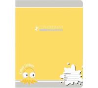 PAPETERIES HAMELIN Cahier 90g 17x22 cm 32 pages ligne 3 mm/interligne 10mm 90g