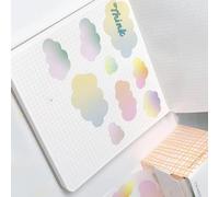 Papier à notes extractible, 100 feuilles de notes autocollantes, bloc-notes pour écrire des notes, prendre des rappels sur le calendrier des réfrigérateurs, notes autocollantes portables