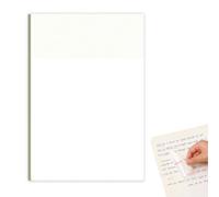 Papier à notes transparent 50 feuilles de notes adhésives transparentes