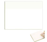 Papier à notes transparent 50 feuilles de notes adhésives transparentes