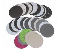 Papier Abrasif 125mm 50 Pièces Papier de Verre 100 240 320 400 600 800 1000 1500 2000 3000 Feuille Abrasive Set Ponceuse Excentrique Papier Qbrasif pour Métal Bois Peinture Auto
