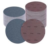 Papier abrasif auto-agrippant, 225 mm, céramique, grain 60, 25 pièces, pour ponceuses excentriques et ponceuses pour plaques de plâtre