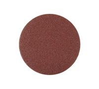 Papier abrasif pour plateau de ponçage avec bande auto-agrippante, non perforé Wolfcraft 2213100 Grain 60 (Ø) 125 mm 5 pc(s)