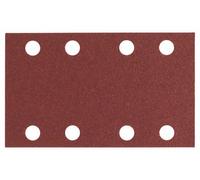 Papier abrasif pour ponceuse vibrante avec bande auto-agrippante, perforé Bosch Accessories 2608605279 Grain 60 (L x l) 133 mm