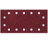 wolfcraft 3182000 Patins auto-agrippant Grain 40 11 x 230 mm perforés Lot de 5