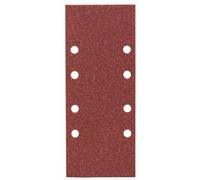 Bosch Papier abrasif perforé pour ponceuse vibrante 2607017099 Grain 80 230x93 mm 25 pièces