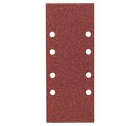 Papier abrasif pour ponceuse vibrante perforé Bosch Accessories 2607017099 Grain 80 (L x l) 230 mm x 93 mm 25 pc(s)