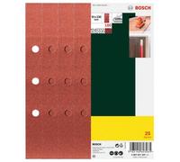 Papier abrasif pour ponceuse vibrante perforé Bosch Accessories 2607017107 Grain 180 (L x l) 230 mm x 93 mm 25 pc(s)