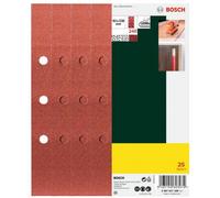 Papier abrasif pour ponceuse vibrante perforé Bosch Accessories 2607017108 Grain 240 (L x l) 230 mm x 93 mm 25 pc(s)