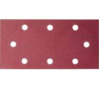 Papier abrasif pour ponceuse vibrante perforé Bosch Accessories 2609256B04 Grain 120 (L x l) 230 mm x 93 mm 10 pc(s)