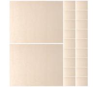 Papier Absorbant 150 Pièces pour Huile Cuisine Rectangulaire | Papier Parchemin Plat, Papier de Cuisson Haute Température, Protection Éclaboussures, Usage Four Micro-ondes