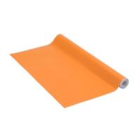 Papier adhésif | Abricot | Unimat Orange Abricot, 45cm x 3m | Film autocollant pour meuble et cuisine, film décoratif, papier peint | PVC sans phtalates | Fabriqué en UE