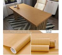Papier Adhésif pour Meuble 40x500cm Bois papier peint Vinyle Autocollant Film Pour Décorer des Meubles Armoires Comptoirs Cuisines B