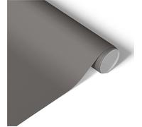 Papier adhésif pour meuble Gris foncé 65x130 Film adhésif meuble ardoise rouleau adhésif décoratif vinyle décoratif meubles gris mat