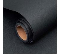 Papier Adhesif pour Meuble Noir 40 × 300 cm Papier Peint Adhesif Autocollant Mat Imperméable Film Vinyle Décoratif Cuisine Sal