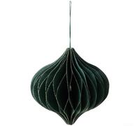 Papier blanc crème pour boule en nid d'abeille 7 cm à suspendre Crème (E) | Pliable pour structure en nid d'abeille, extensible jusqu'à 7 cm, papier léger, blanc crème, vert, rouge