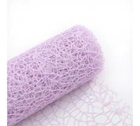 Papier Cadeau 1Pcs Color Mesh Bouquet Wrapping Paper DIY Handmade Scrapbook Decorative Wedding Birthday Party Supplies Craft Decor Packaging(Light purple)