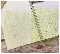 Papier Cadeau 25Pcs Color Glitter Sequin Lace Gauze Art Paper Scrapbooking Decorate DIY Junk Journal Planner Collage Background Material(Green)