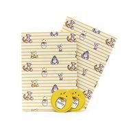 Papier cadeau d'anniversaire pour enfants - Feuilles de papier d'emballage pour enfants, papier d'emballage d'anniversaire Winnie l'ourson - 2 feuilles et 2 étiquettes