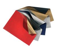 Papier cadeau de Noel 'Bicolor', argent/noir