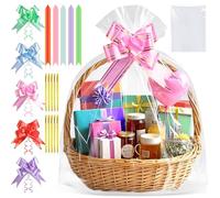 Papier Cadeau Transparent Emballage Sachet Bonbon en Cellophane Sachets