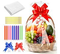Papier Cadeau Transparent Emballage Sachet Bonbon en Cellophane Sachets