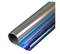 Papier Cellophane Rouleau de cellophane arc-en-ciel - 57,9 x 1000,7 cm, for travaux manuels, compositions florales et décoration paniers