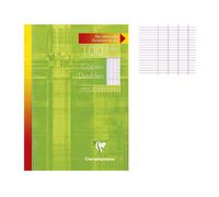 Copies doubles sous étui A4 100 pagesnon perforées grands carreaux