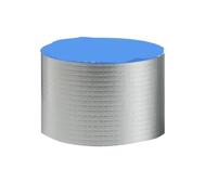 Papier d'aluminium butylique de bande imperméable | Réparation de tuyaux de toit de fissures murales auto-adhésives, Super résistantes à haute température(5cm X 10 Meter)