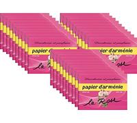 Papier d'Arménie à la Rose - Lot de 30