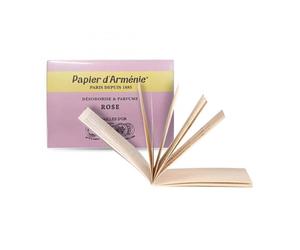 papier d'arménie carnet la rose