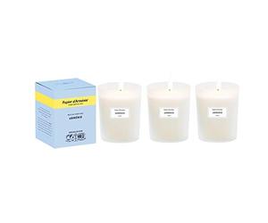 PAPIER D'ARMÉNIE Lot de 3 Bougies parfumée végétale 50 heures Env. Parfum Arménie