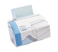 Papier de notes autocollantes avec cutter de sécurité intégré, longueur 8,74 m, tampon adhésif, rappel de journal, carnet, planificateur, mur, détachable