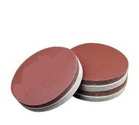 Papier De Verre Adhésif Feuille de papier verre floqué, disque 7 pouces, 180mm, meuleuse d'angle, meulage, polissage, auto-adhésif, grain 60-10000(2Pcs,2000)