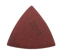 Papier De Verre Adhésif Papier abrasif 3-1/8 ", papier de verre triangulaire à crochet et boucle 80mm, adapté au grain tampon multi-outils oscillant 3 1/8 pouces(400)