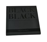Papier Fabriano Noir Bloc 20x20 300g 20 Feuil. Ultranoir