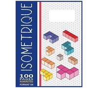 Papier Isométrique A4 - 100 Pages Numérotées: Carnet Isométrique Ligné Extra Fin Pour Dessin Isométrique Avec Détails En 3d - ( Cahier Architecte & Ingénieur - Série N° 23 )