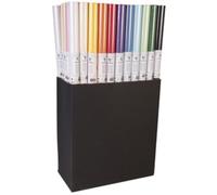 Papier kraft, sur rouleau, présentoir de 50