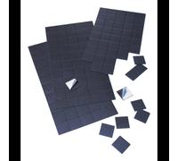 Papier magnétique Franken MPL22SB format 20x20mm blanc pour tableaux magnétiques pack de 50 feuilles