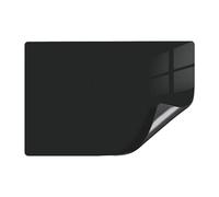 Papier magnétique pour tableau blanc, Rouleau de papier peint magnétique autocollant effaçable à sec for tableau noir, multicolore, plusieurs tailles(Black,30.7x46.5in(78x118cm))