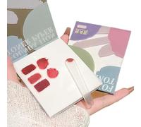 Papier palette 100 feuilles pour mélange de gel, poudre à ongles et