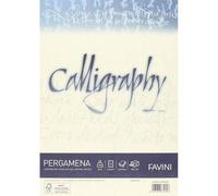 Papier Parchemin Lisse Crème D'album De Calligraphie 50 Feuilles A4 210x297mm 200g/M²