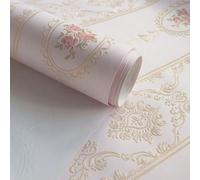 Papier peint 3D auto-adhésif, usage domestique de luxe, amovible, style américain, chambre à coucher, salon, décoration murale d'arrière-plan TV, autocollant pour rénovation de meubles 20,8 pouces * 1