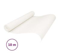 Papier peint 3d solide - vidaXL - tissu non tissé - crème blanc - 10 x 0 53 m - facile à couper 3002544