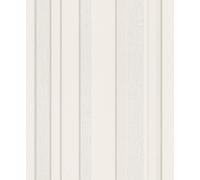 Papier peint 755305 - Papier peint léger avec des rayures et une texture, dans des tons beige et crème