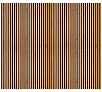 Papier peint adhésif en vinyle vendu au mètre – Autocollant mural pour tête de lit – Lattes de bois modernes – 120 x 140 cm