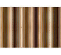 Papier peint adhésif en vinyle vendu au mètre – Autocollant mural pour tête de lit – Lattes de bois modernes – 120 x 180 cm