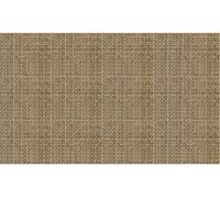 Papier peint adhésif en vinyle vendu au mètre – Autocollant mural pour tête de lit – Motif bois et rotin – 120 x 200 cm